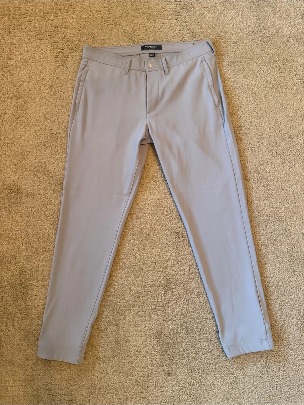 Liverpool Men’s Light Gray Dress Pants